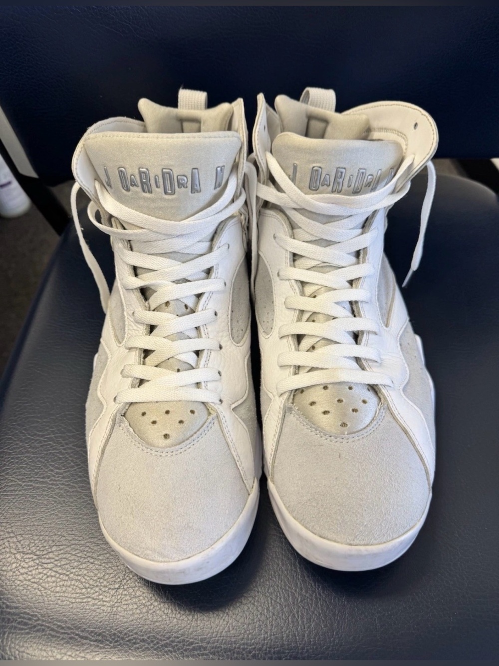 Nike Air Jordan 7 Retro 304775-120 White Pure Platinum Men’s Size 13 Shoes RARE